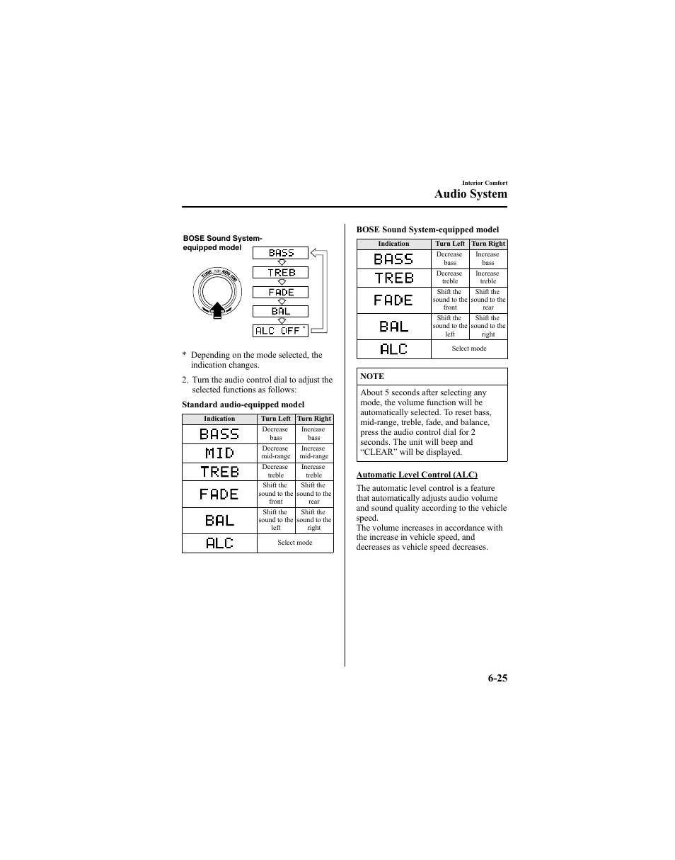 Audio system | Mazda 2005 6 SPORTS SEDAN User Manual | Page 197 / 340