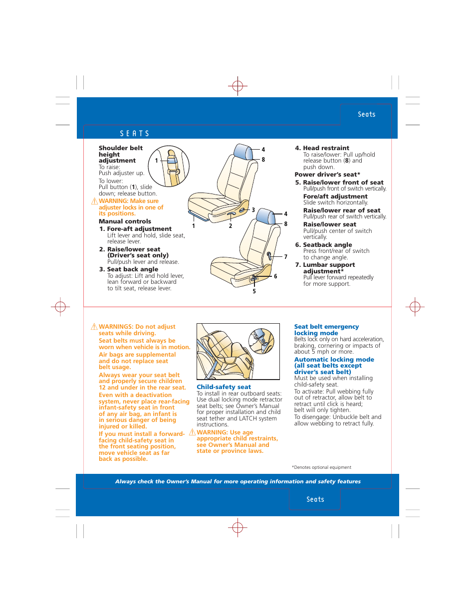 Mazda CX-7 User Manual | Page 9 / 15