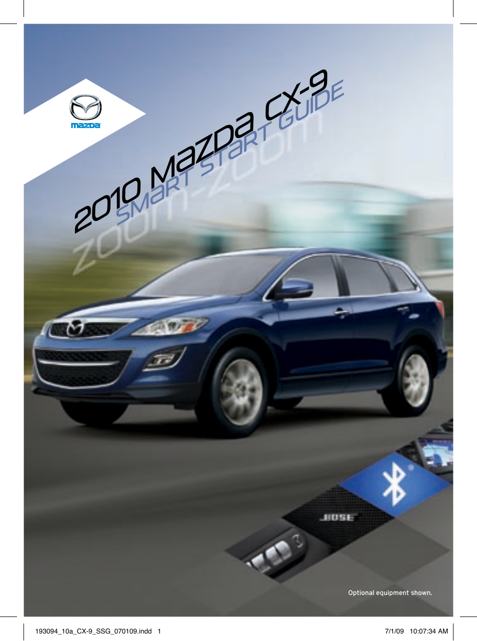 Mazda 2010 CX-9 User Manual | 16 pages