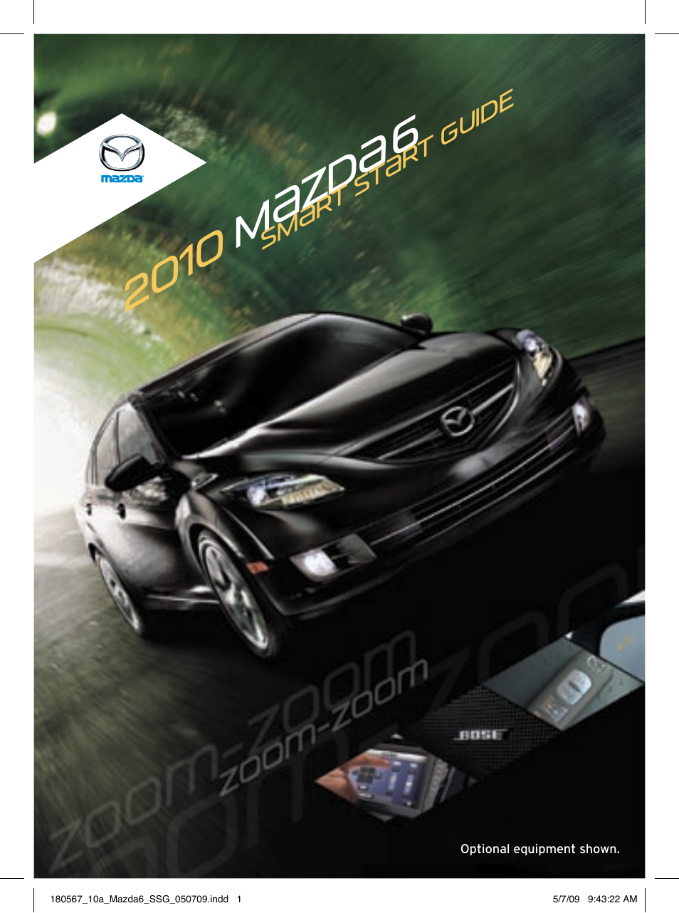 Mazda 2010 6 User Manual | 16 pages
