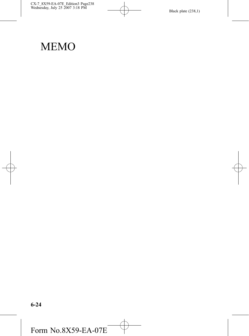 Mazda 2008 CX-7 User Manual | Page 238 / 502