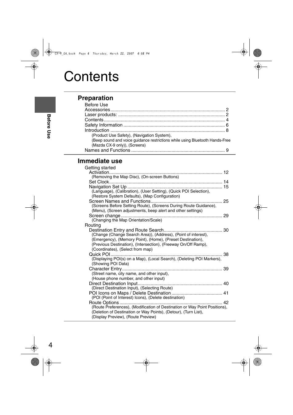 Mazda 2008 CX-7 User Manual | Page 414 / 502