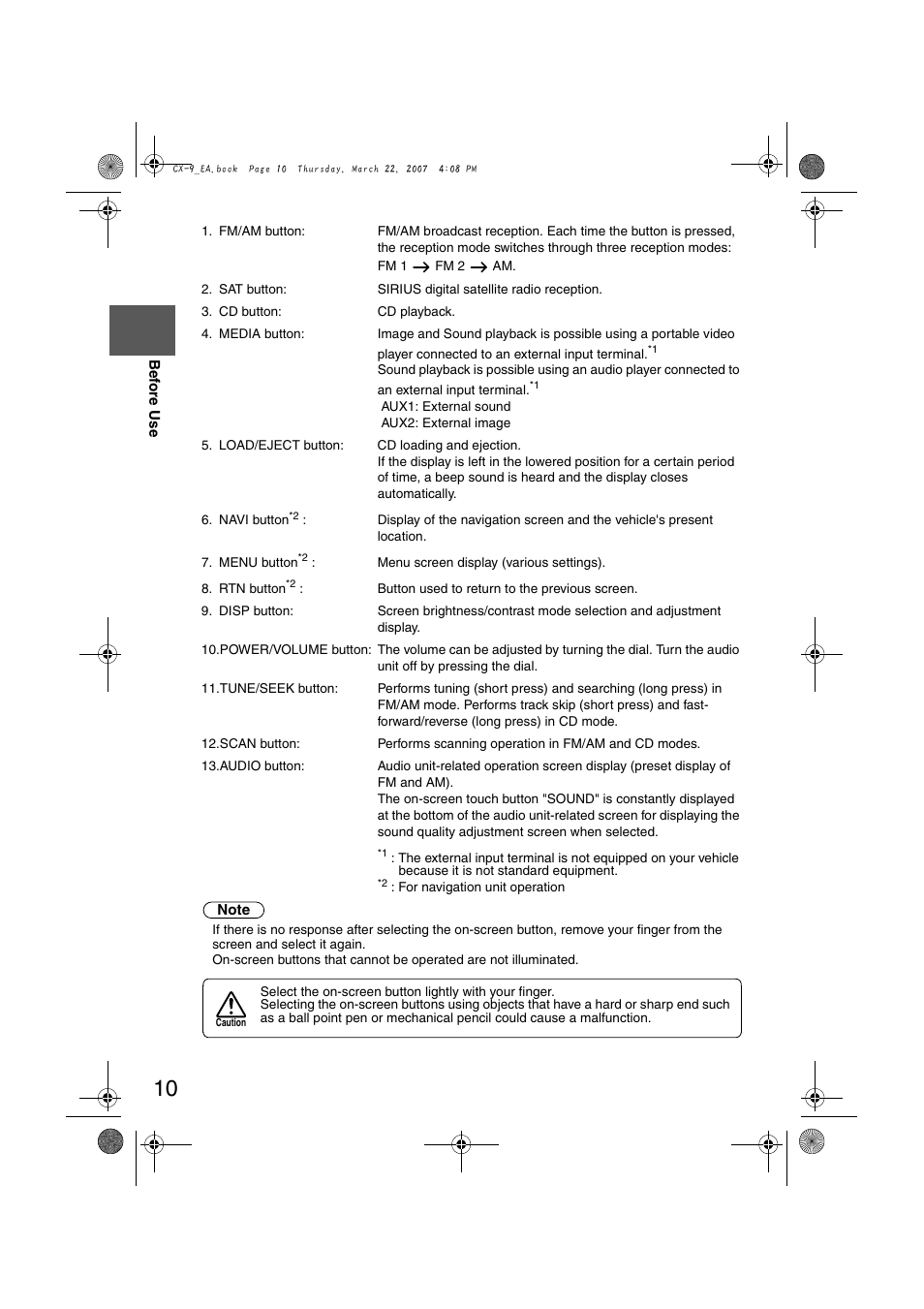 Mazda 2008 CX-7 User Manual | Page 420 / 502