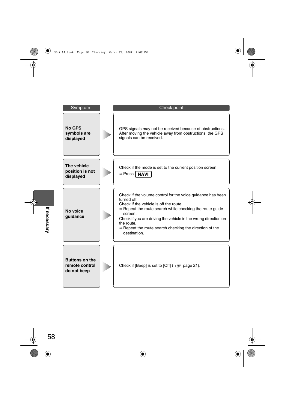Mazda 2008 CX-7 User Manual | Page 468 / 502