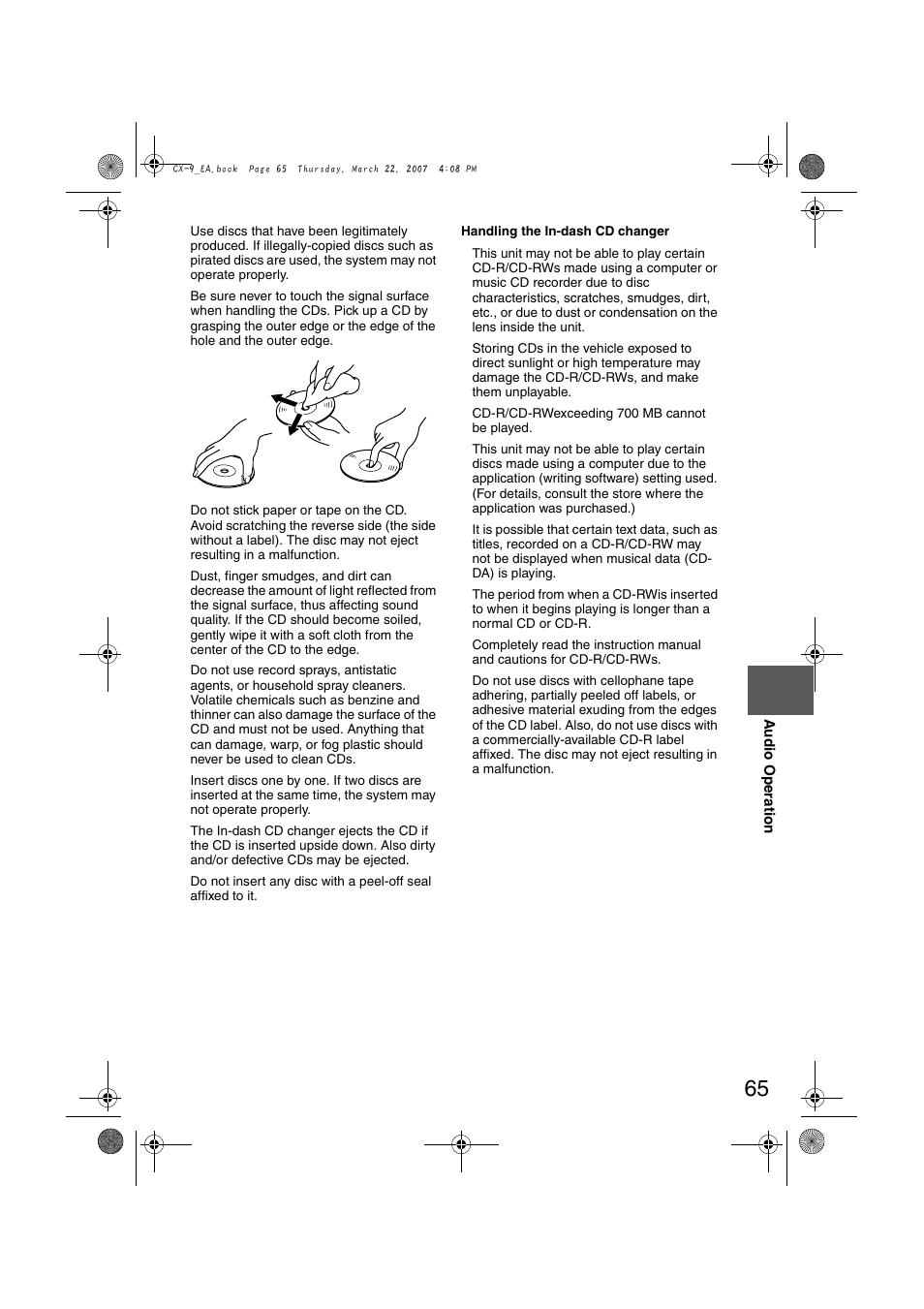 Mazda 2008 CX-7 User Manual | Page 475 / 502