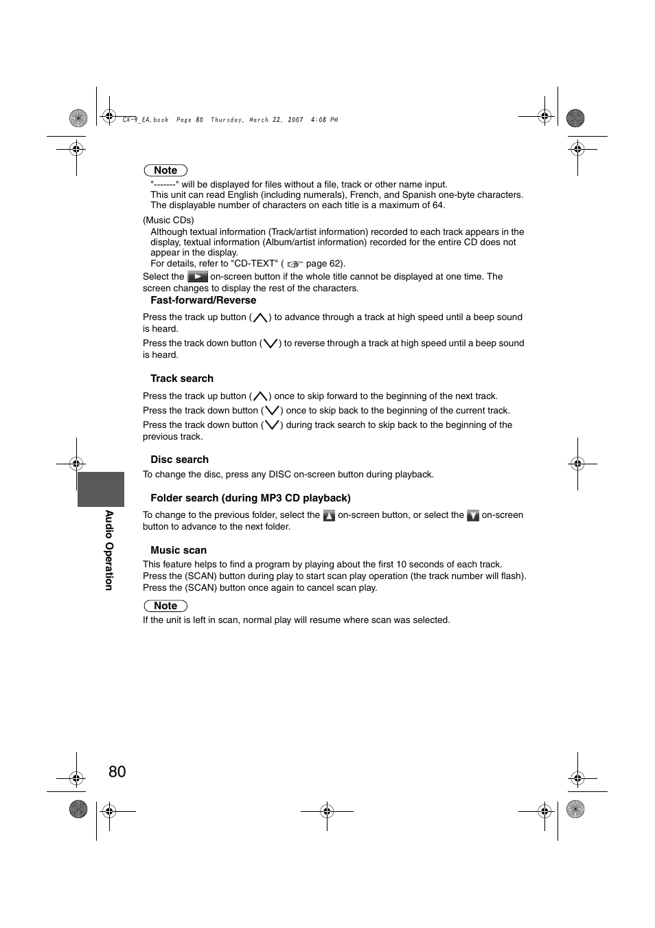 Mazda 2008 CX-7 User Manual | Page 490 / 502