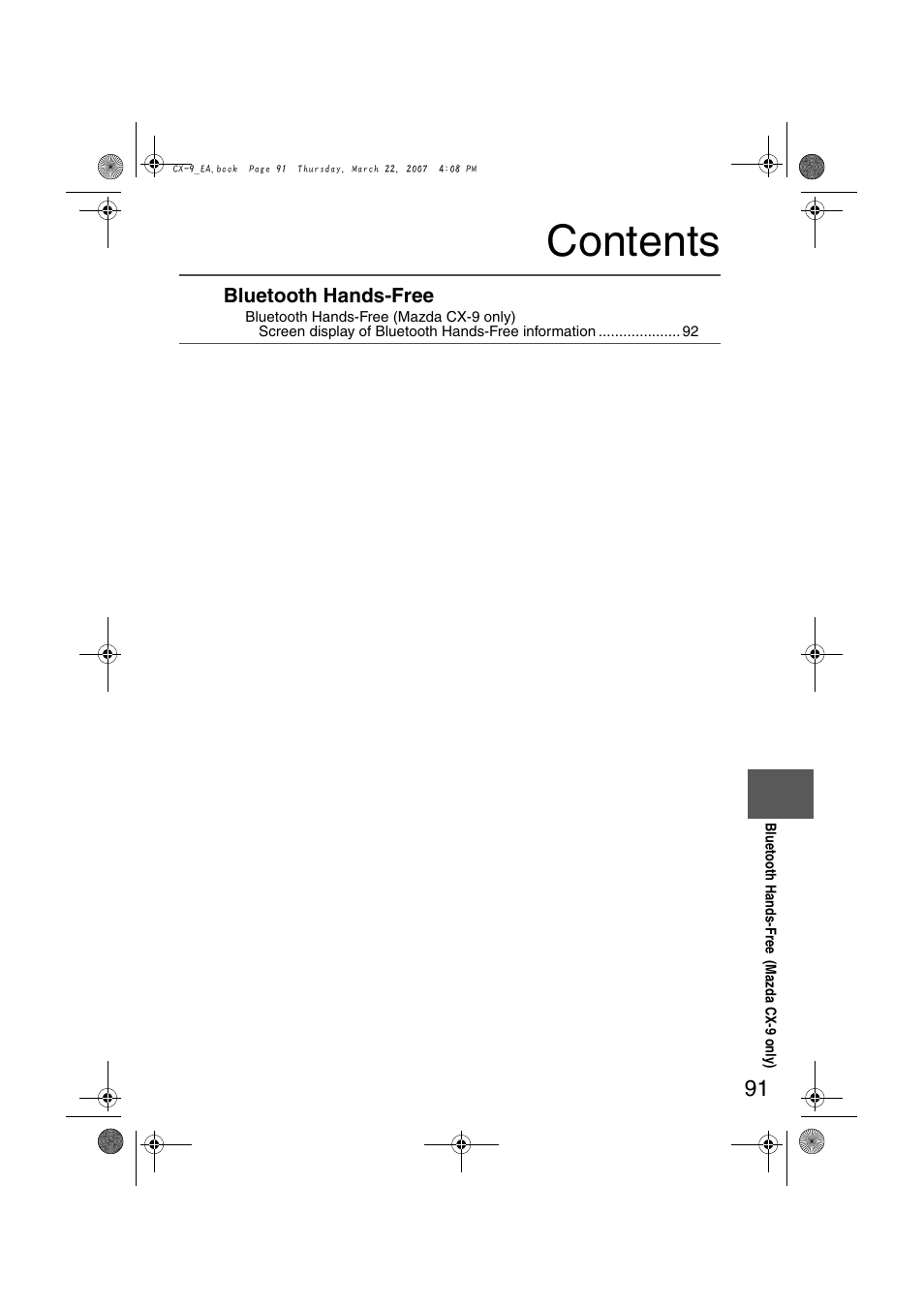 Mazda 2008 CX-7 User Manual | Page 501 / 502