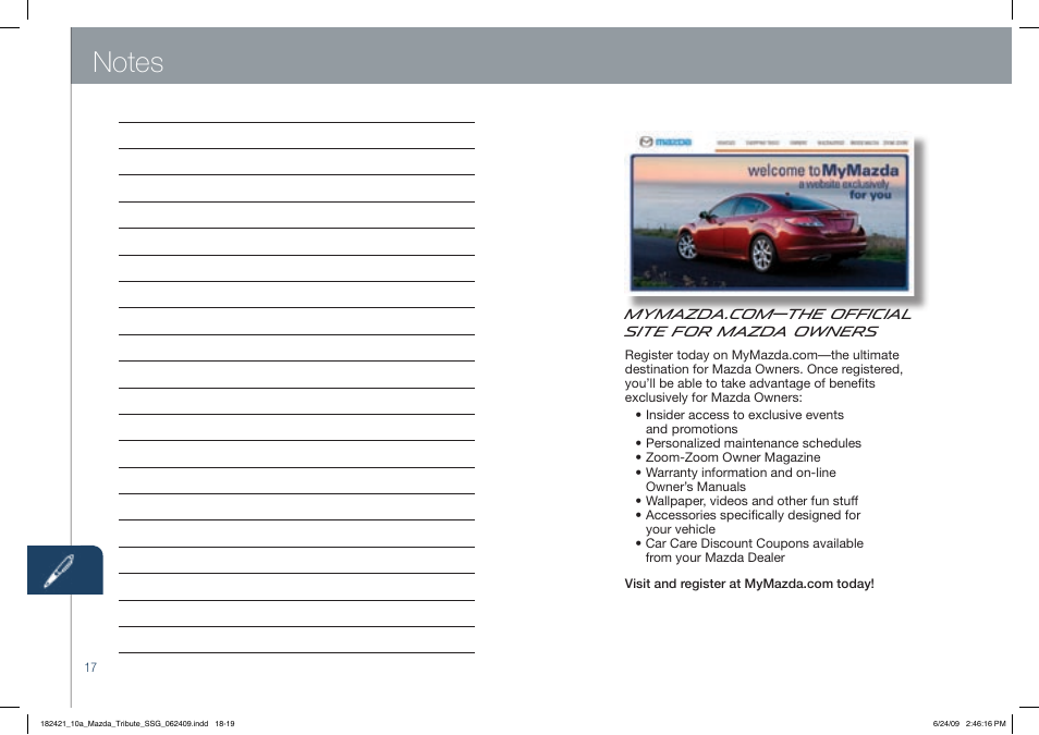 Mazda 2010 Tribute User Manual | Page 10 / 12