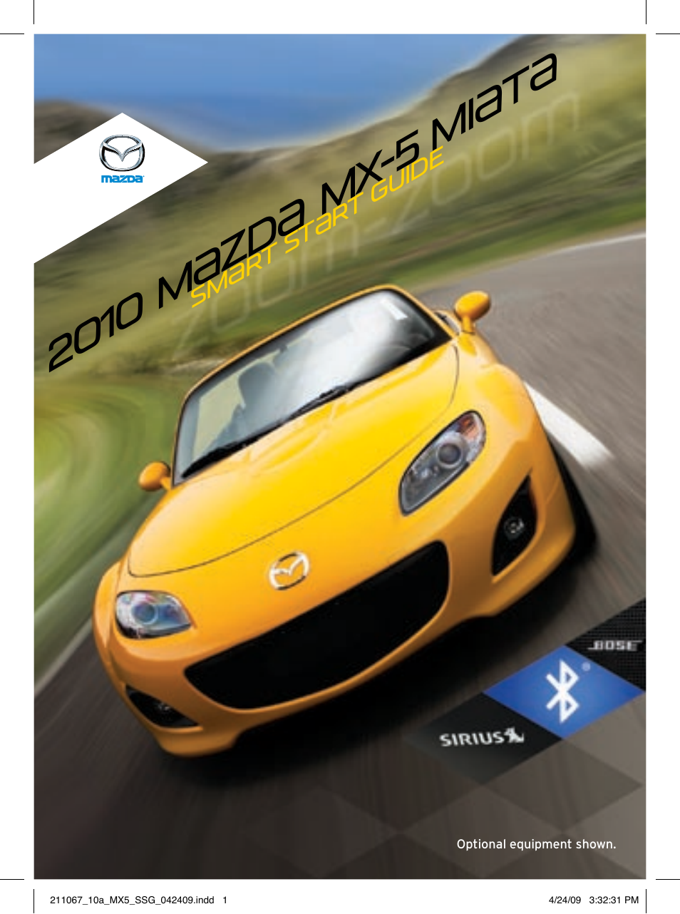 Mazda 2010 MX-5 Miata User Manual | 16 pages