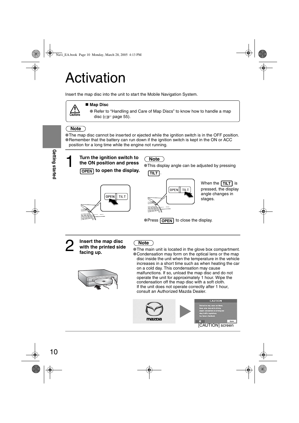 Activation | Mazda 2006 5 User Manual | Page 342 / 388