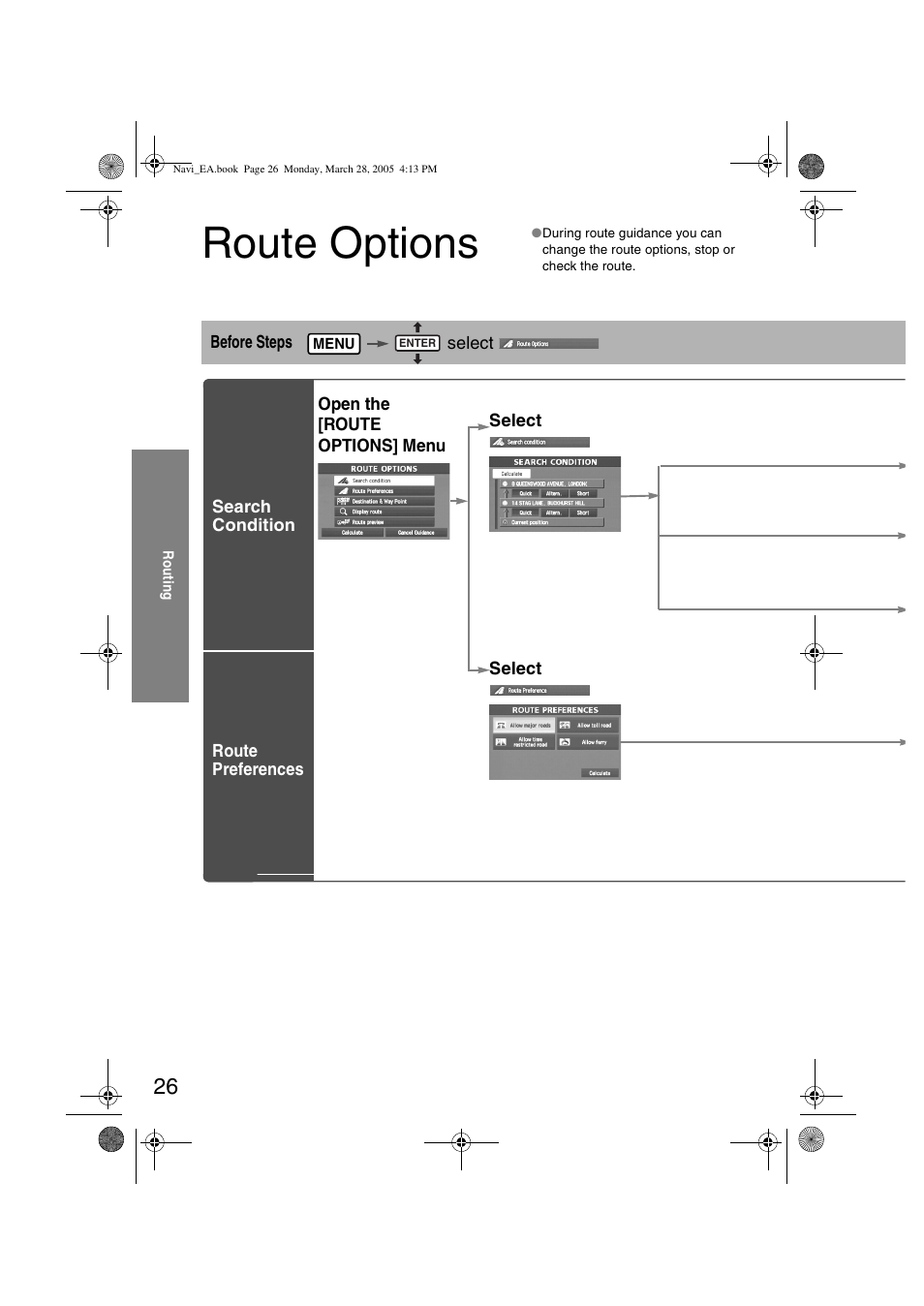 Route options | Mazda 2006 5 User Manual | Page 358 / 388