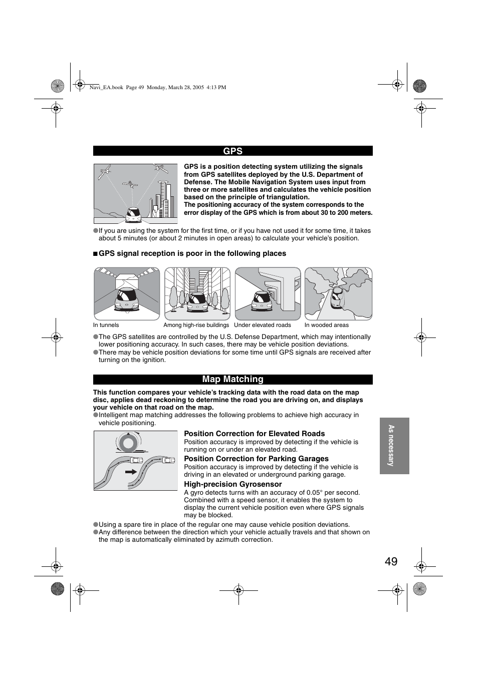 Map matching | Mazda 2006 5 User Manual | Page 381 / 388