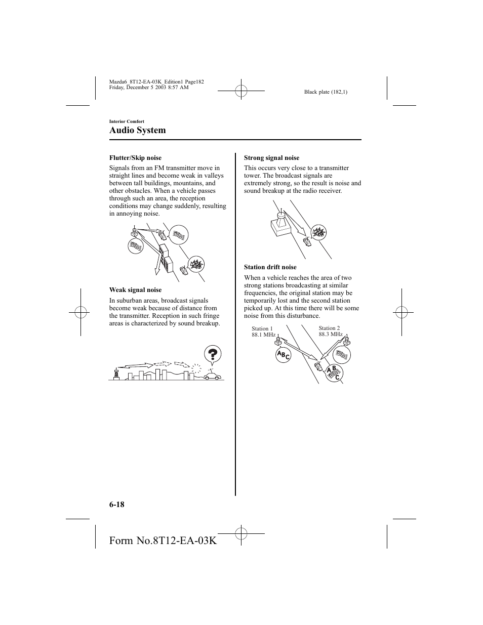 Audio system | Mazda 8T12-EA-03K User Manual | Page 182 / 326