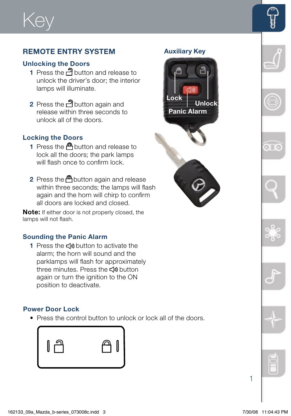 Mazda 2009 B2300 Truck User Manual | Page 3 / 22