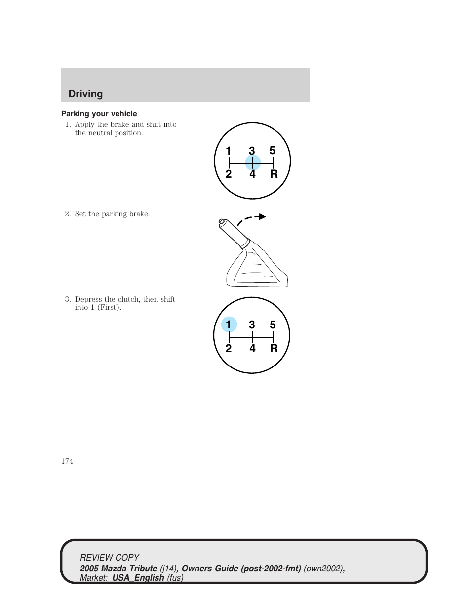 Mazda 2005 Tribute User Manual | Page 174 / 272