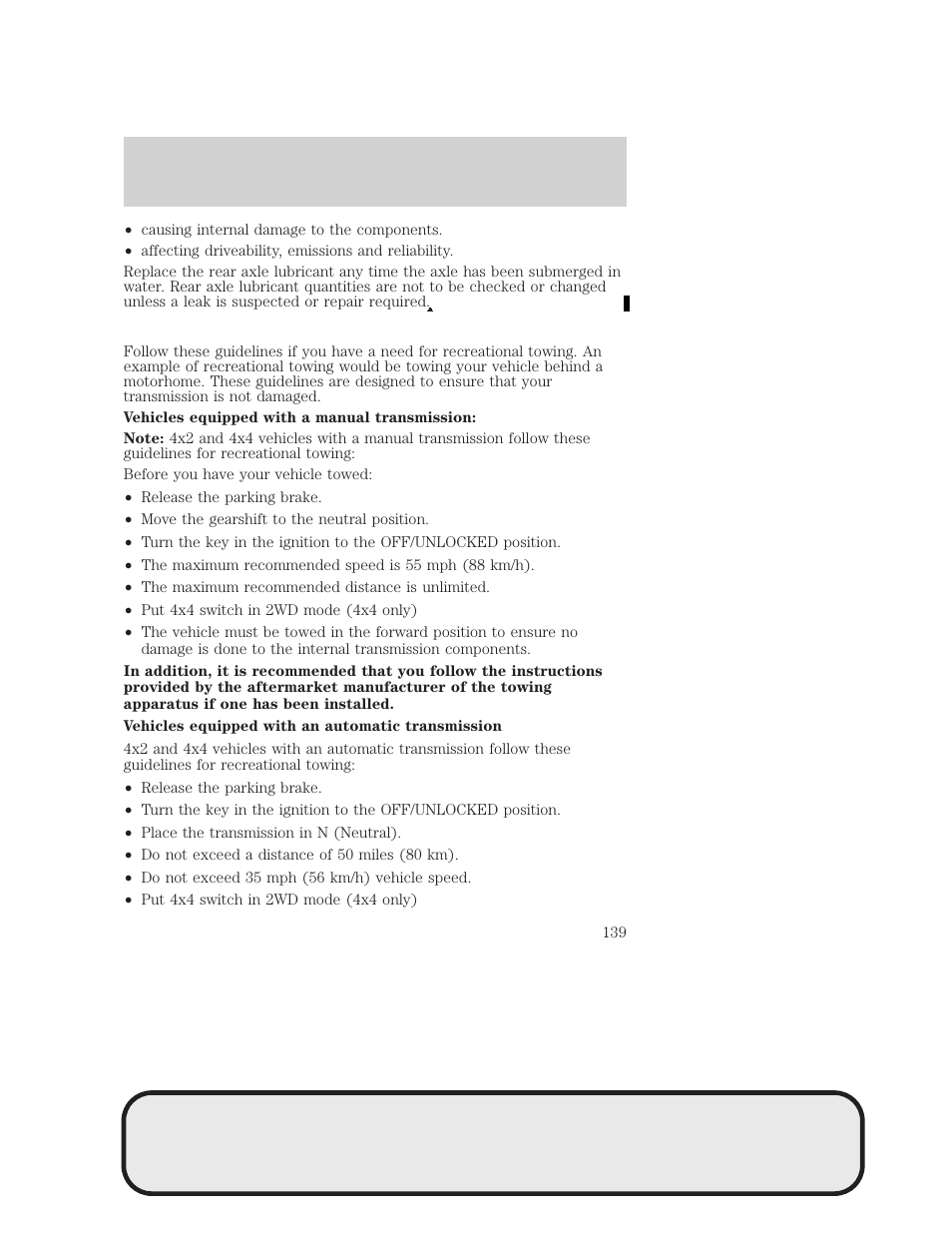 Tires, wheels and loading | Mazda 4WD User Manual | Page 139 / 268