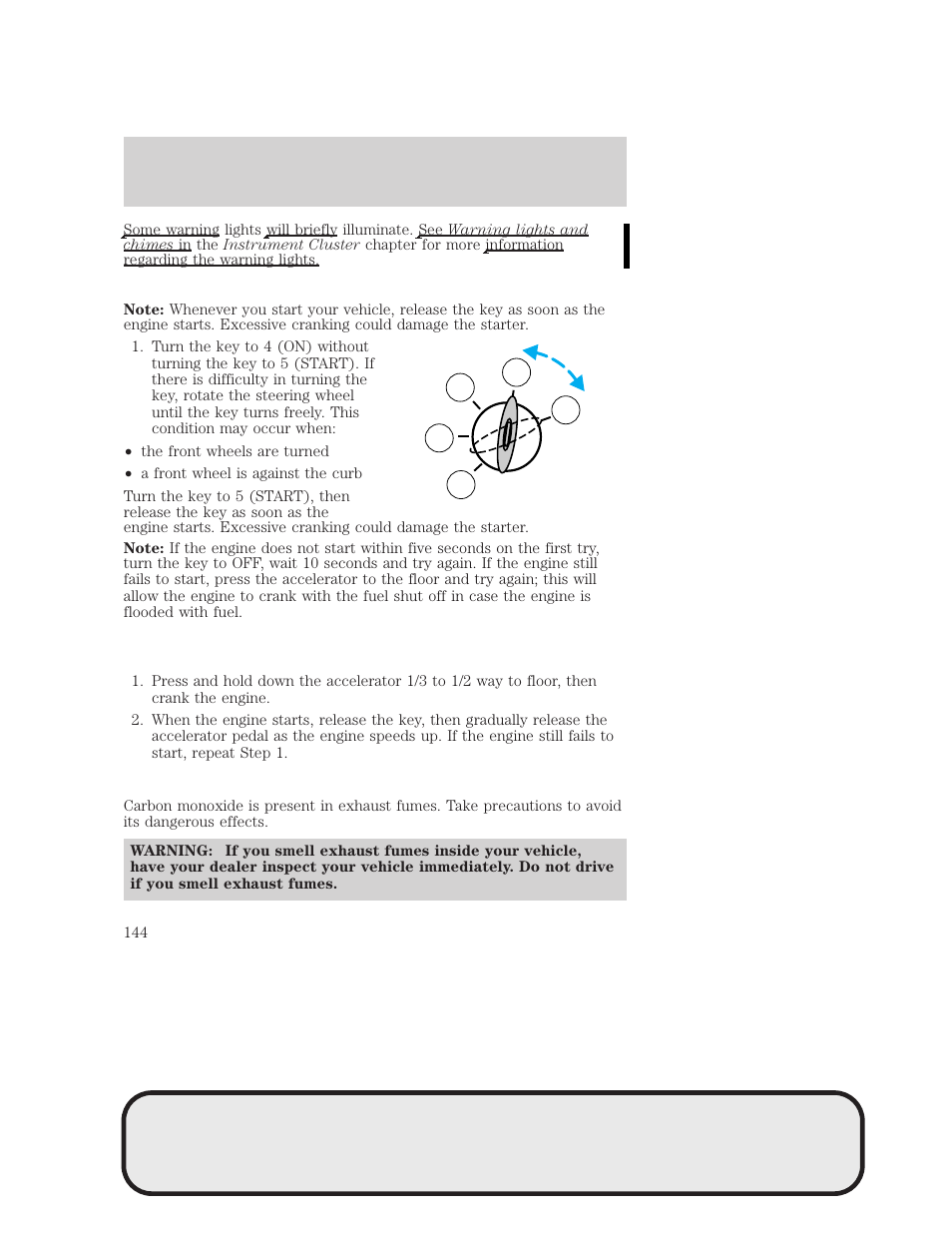 Driving | Mazda 4WD User Manual | Page 144 / 268