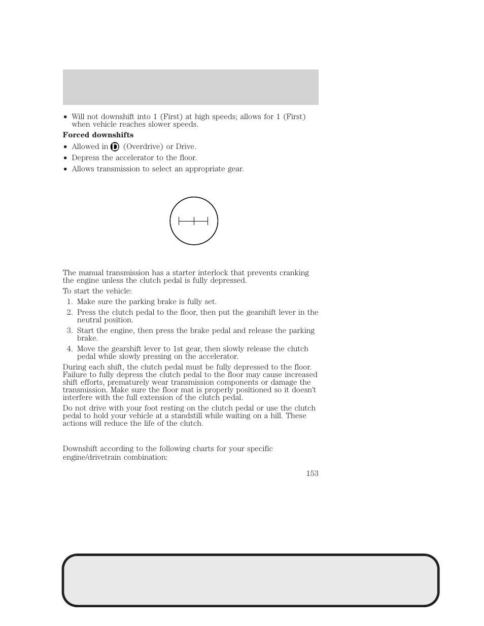 Driving | Mazda 4WD User Manual | Page 153 / 268