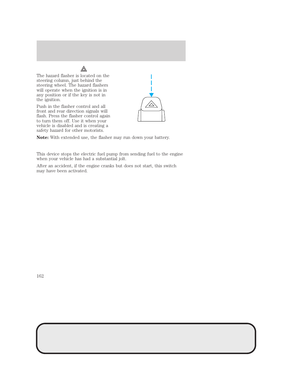 Roadside emergencies | Mazda 4WD User Manual | Page 162 / 268
