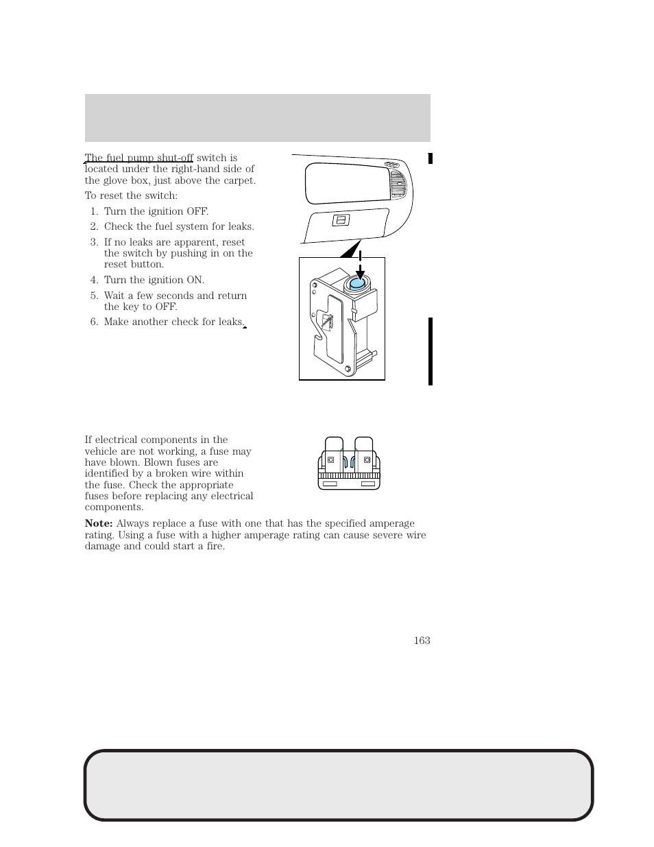 Roadside emergencies | Mazda 4WD User Manual | Page 163 / 268