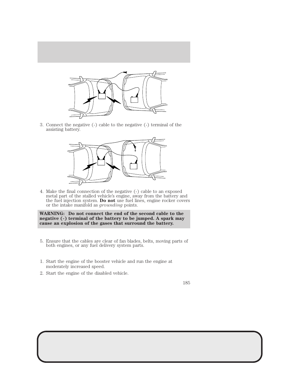 Roadside emergencies | Mazda 4WD User Manual | Page 185 / 268