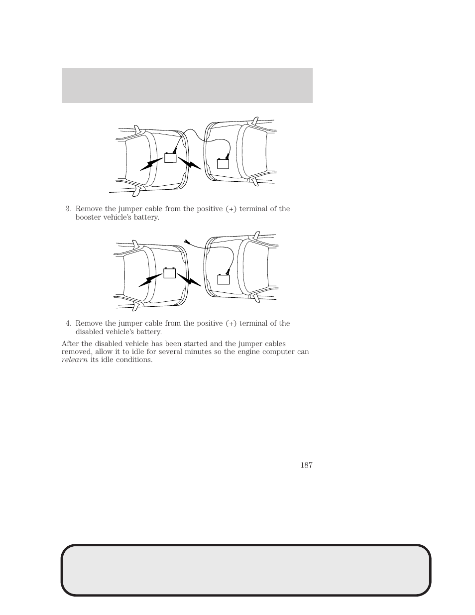 Roadside emergencies | Mazda 4WD User Manual | Page 187 / 268