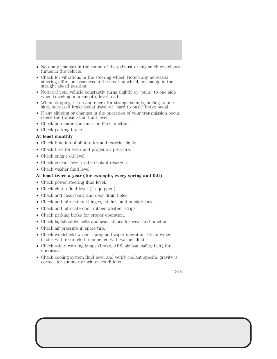 Maintenance and specifications | Mazda 4WD User Manual | Page 215 / 268