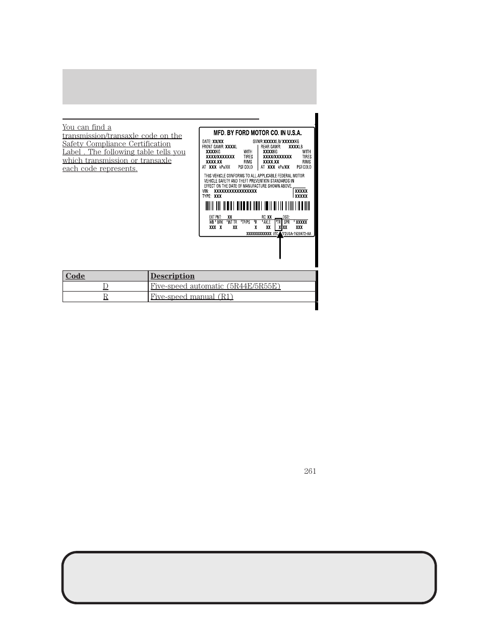 Maintenance and specifications | Mazda 4WD User Manual | Page 261 / 268