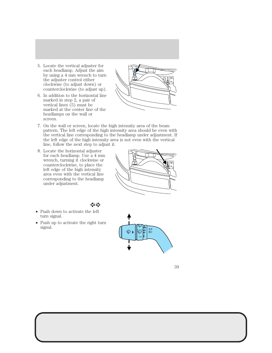 Lights | Mazda 4WD User Manual | Page 39 / 268