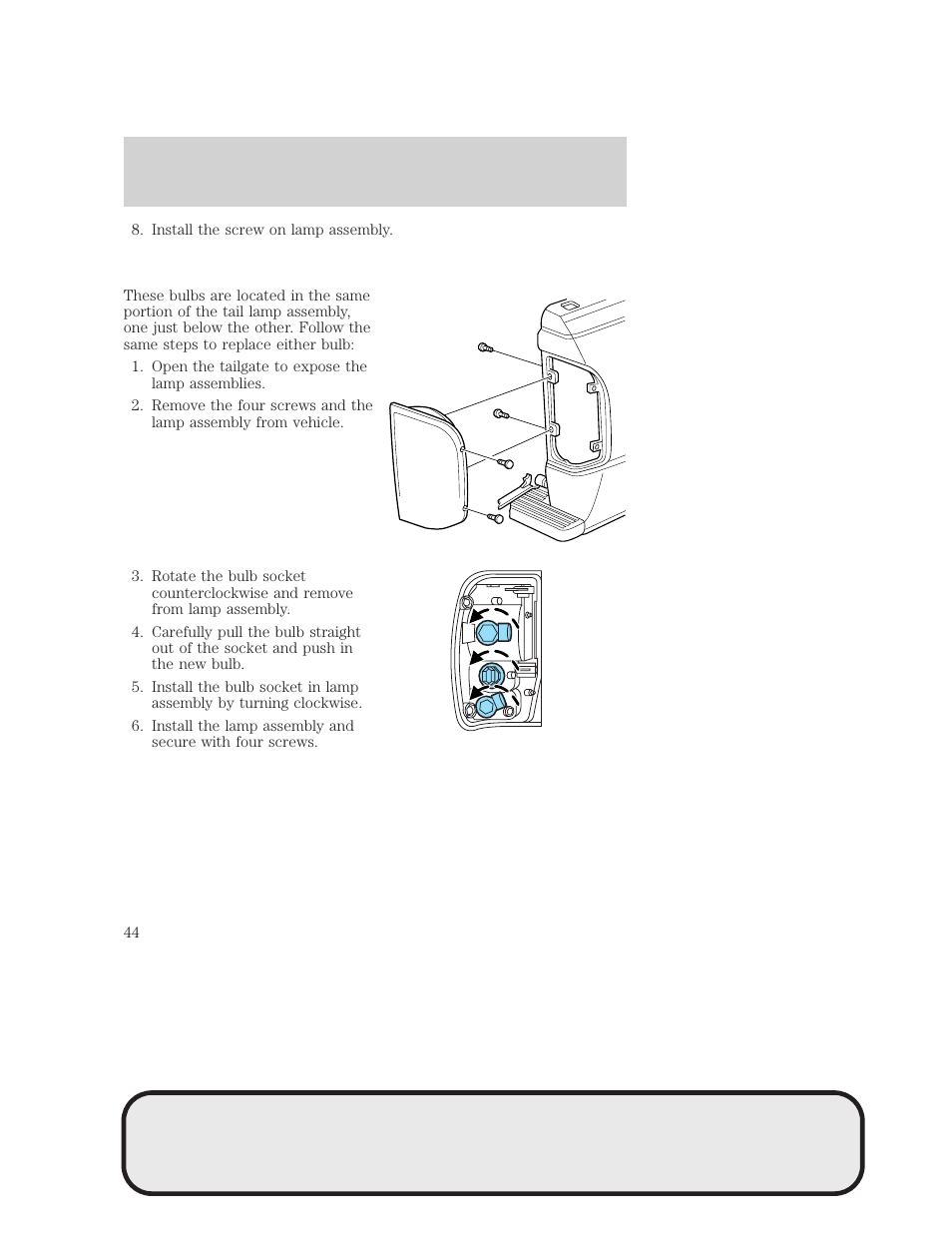 Lights | Mazda 4WD User Manual | Page 44 / 268