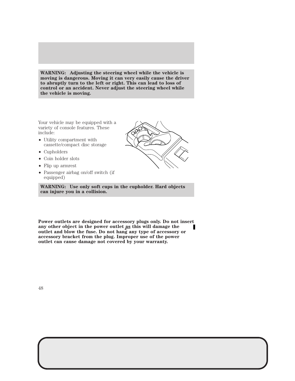 Driver controls | Mazda 4WD User Manual | Page 48 / 268