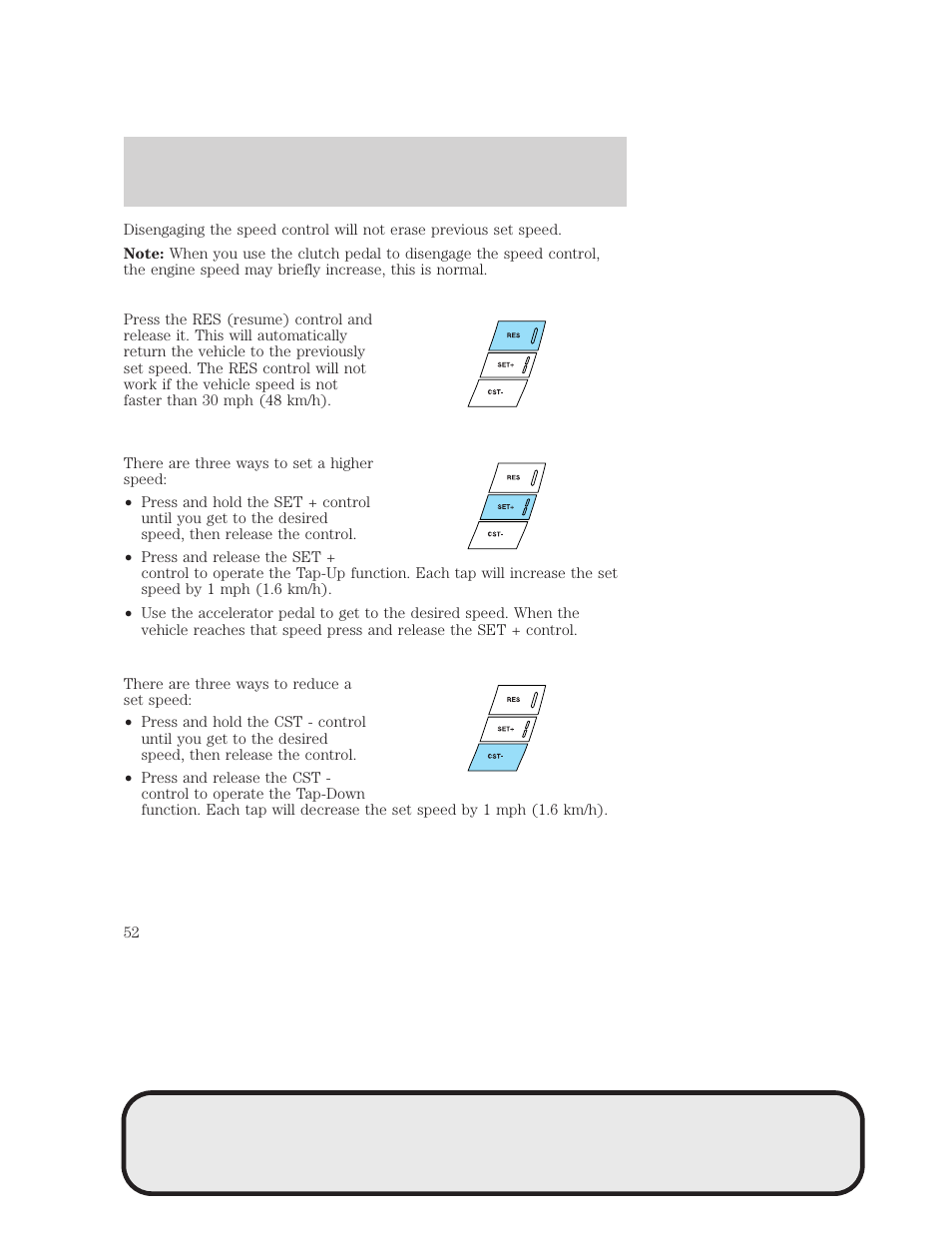 Driver controls | Mazda 4WD User Manual | Page 52 / 268