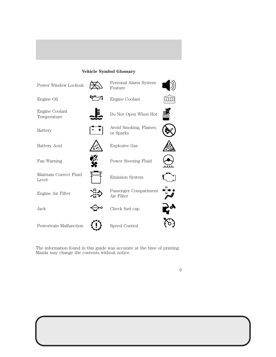 Introduction | Mazda 4WD User Manual | Page 9 / 268