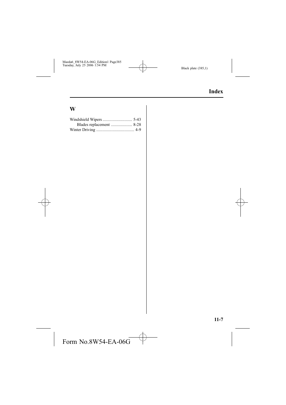 Mazda 2007 6 SPORTS SEDAN User Manual | Page 386 / 445