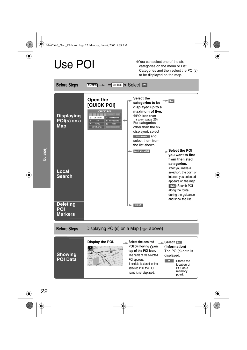 Use poi | Mazda 2006 3 4-DOOR User Manual | Page 384 / 416