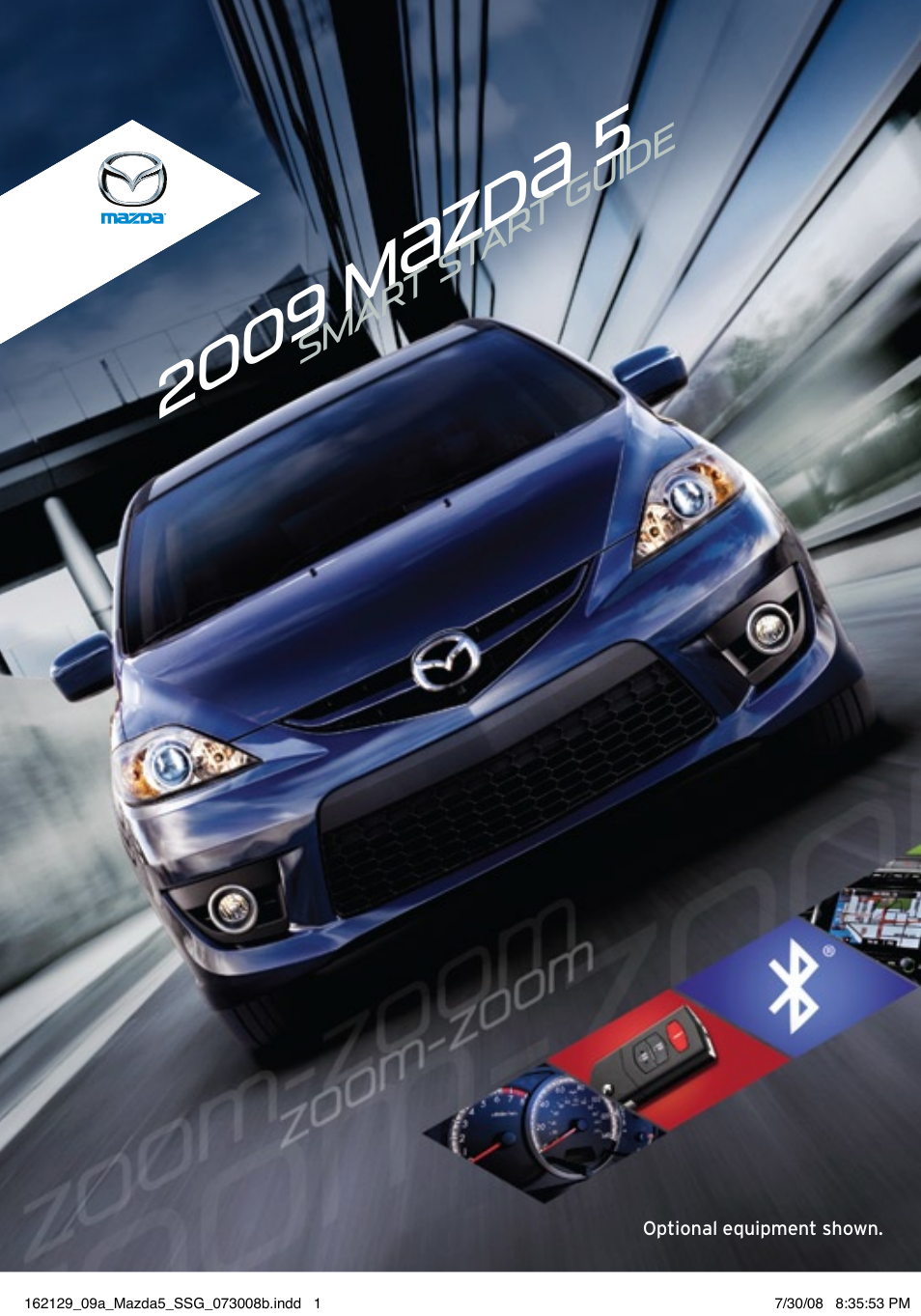 Mazda 2009 5 User Manual | 26 pages