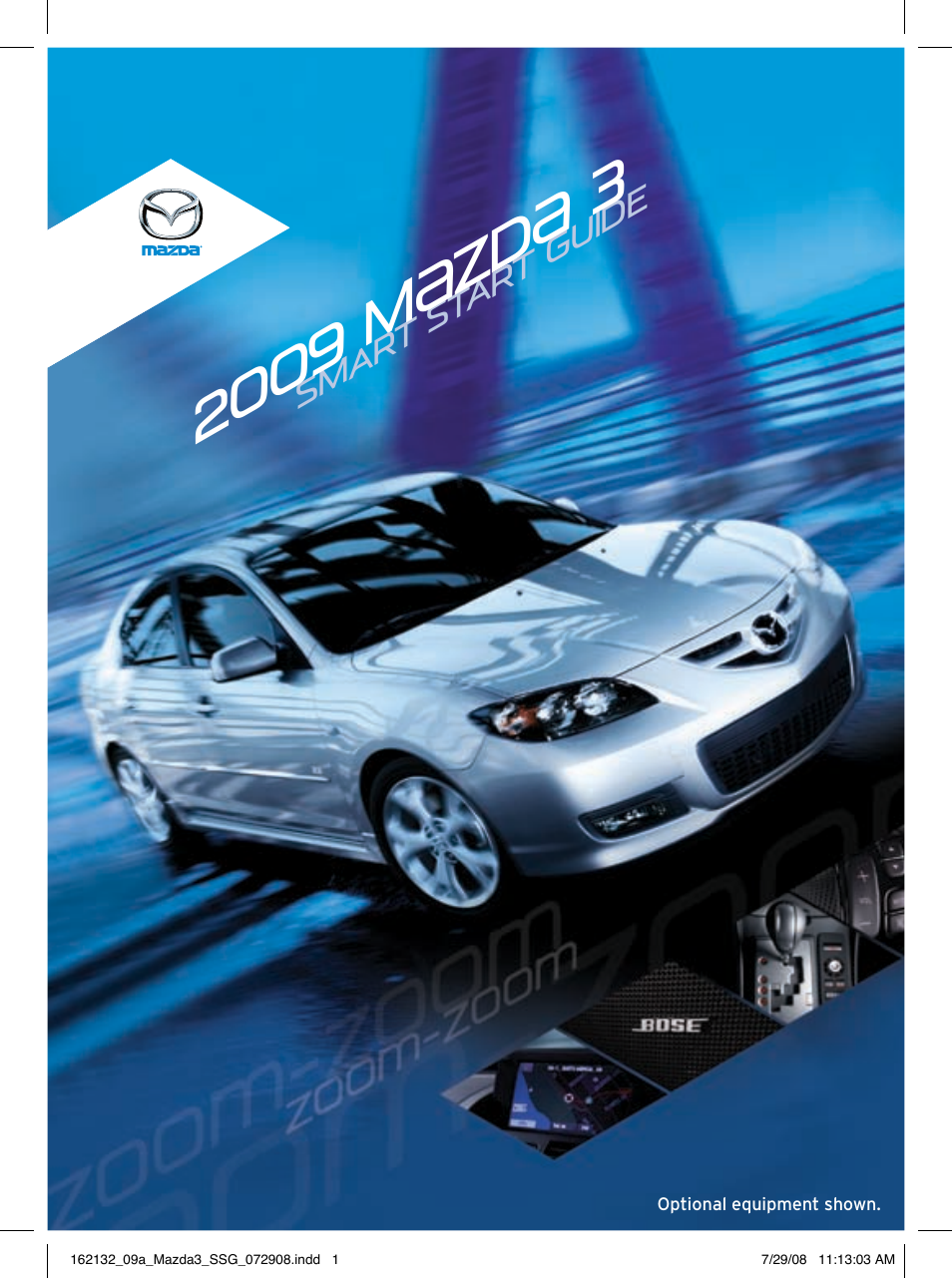 Mazda 2009 3 4-DOOR User Manual | 12 pages