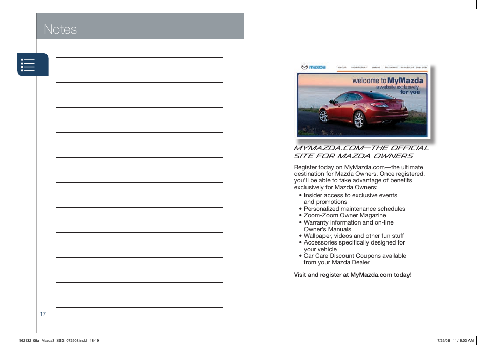 Mazda 2009 3 4-DOOR User Manual | Page 10 / 12