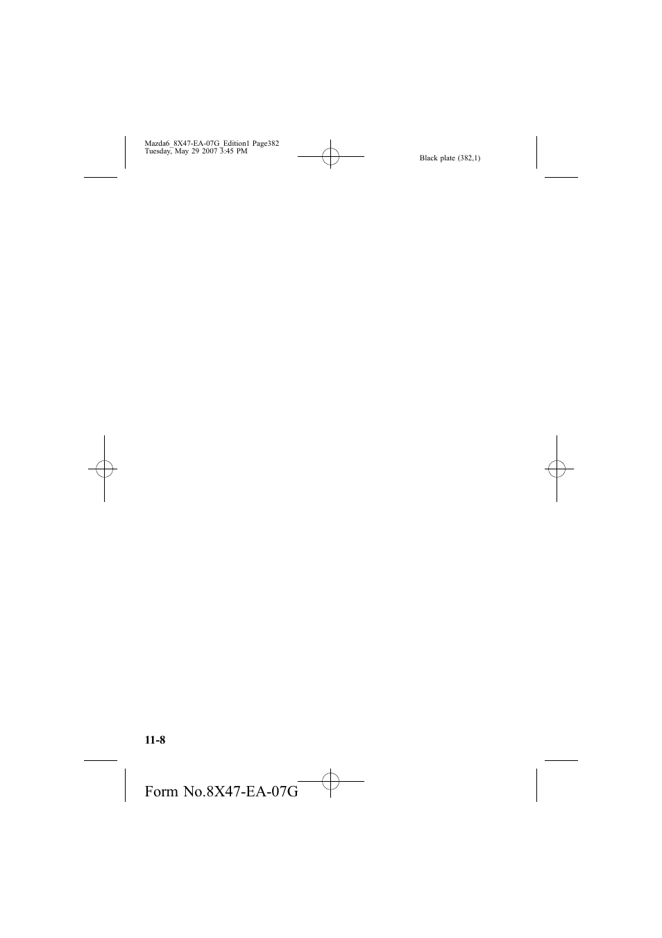 Mazda 2008 6 User Manual | Page 382 / 440