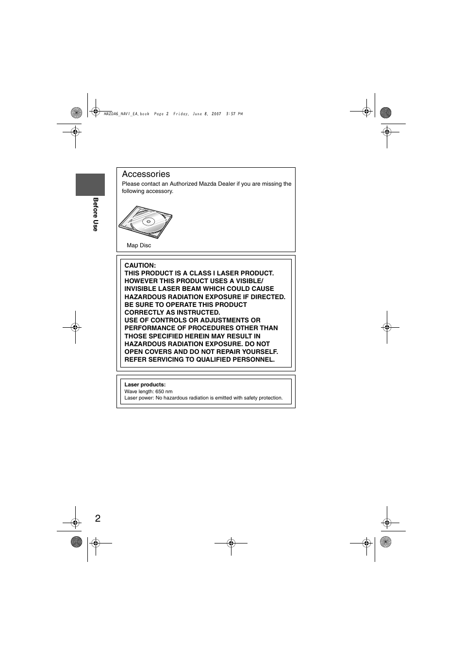Accessories | Mazda 2008 6 User Manual | Page 384 / 440
