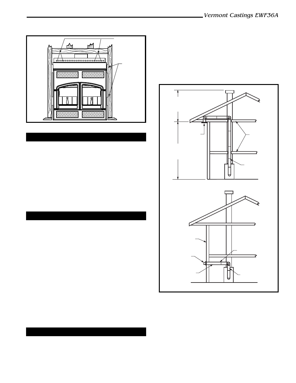 Vermont castings ewf36a, Installating outside air kit, Installation precautions | Installation instructions | Majestic Appliances EWF36A User Manual | Page 11 / 30