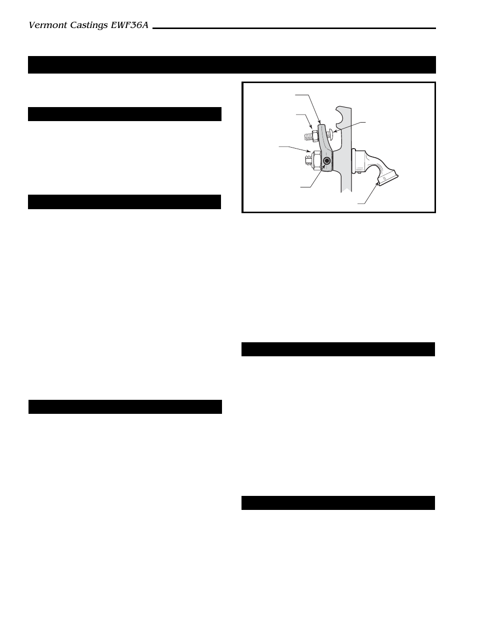 Maintenance, Vermont castings ewf36a | Majestic Appliances EWF36A User Manual | Page 22 / 30