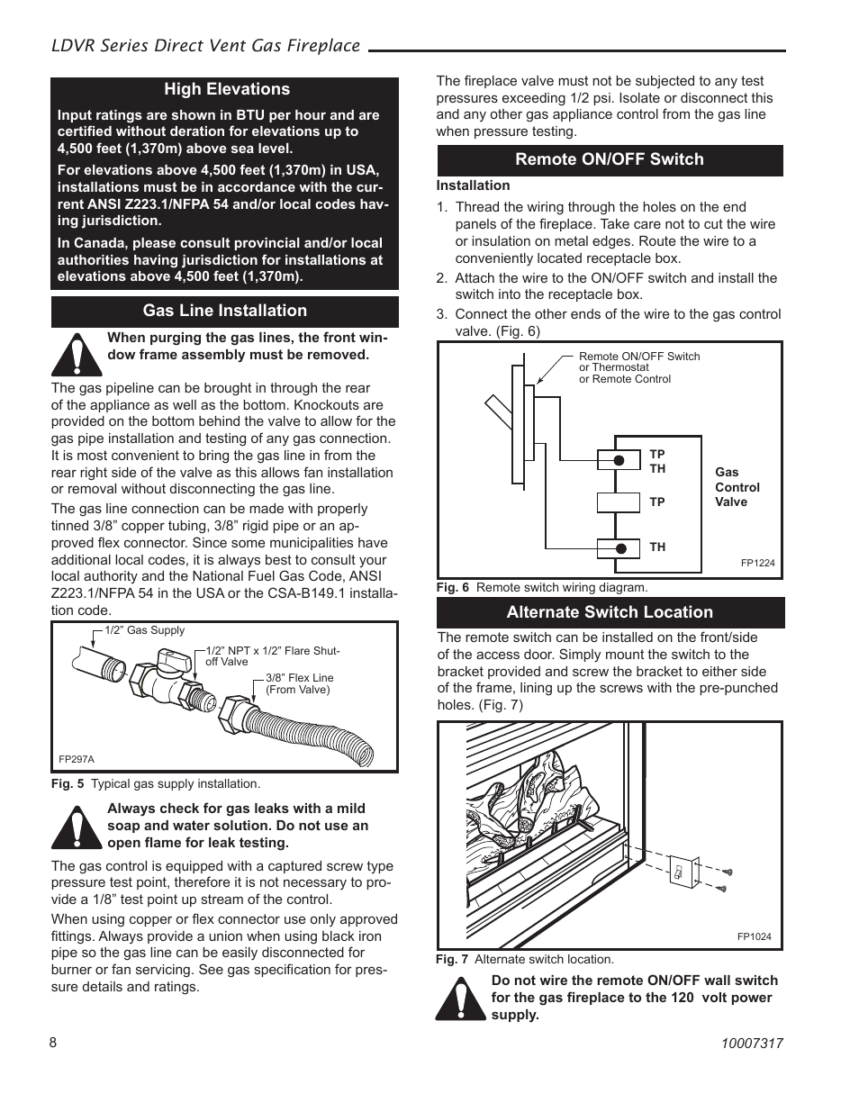 Majestic Appliances LDVR1 User Manual | Page 8 / 44