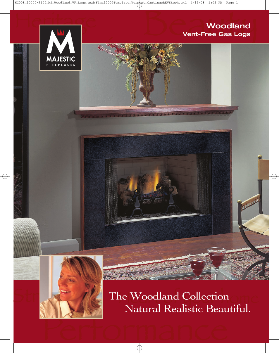Majestic Appliances Woodland UVLC18 User Manual | 4 pages