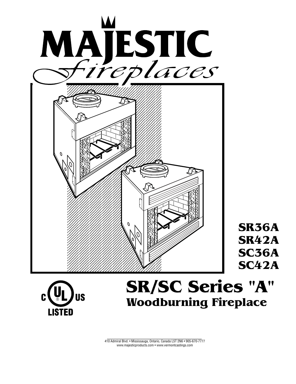 Majestic Appliances SC42A User Manual | 24 pages