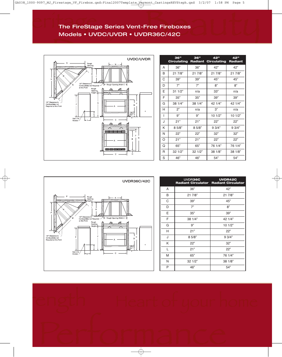 Majestic Appliances FireStage Series User Manual | Page 5 / 6