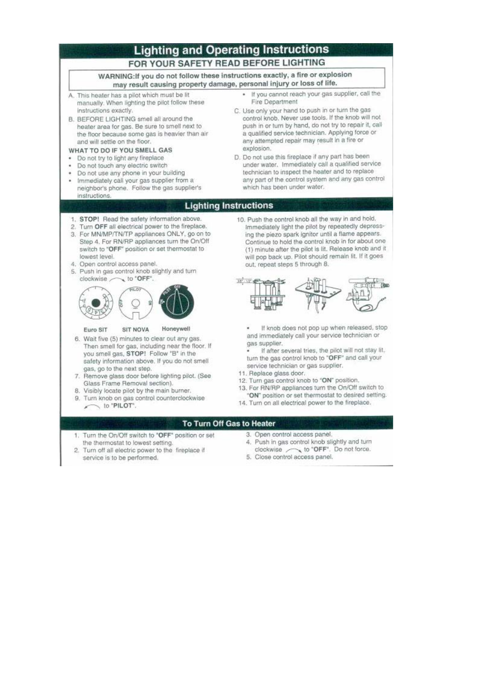 Majestic Appliances ODGSR36APAU User Manual | Page 13 / 18