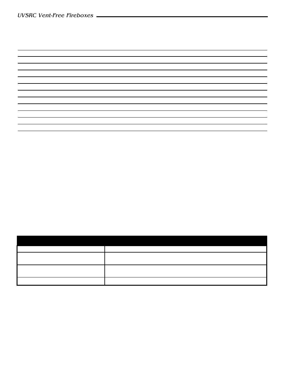 Uvsrc36a, uvsrc42a unvented fireboxes, Accessories | Majestic Appliances UVSRC36A User Manual | Page 10 / 12