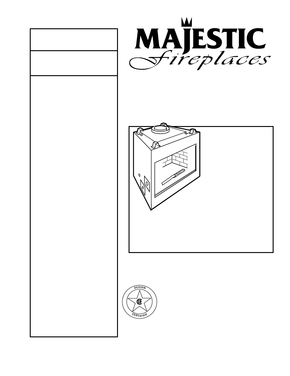 Majestic Appliances NVBC36 User Manual | 24 pages