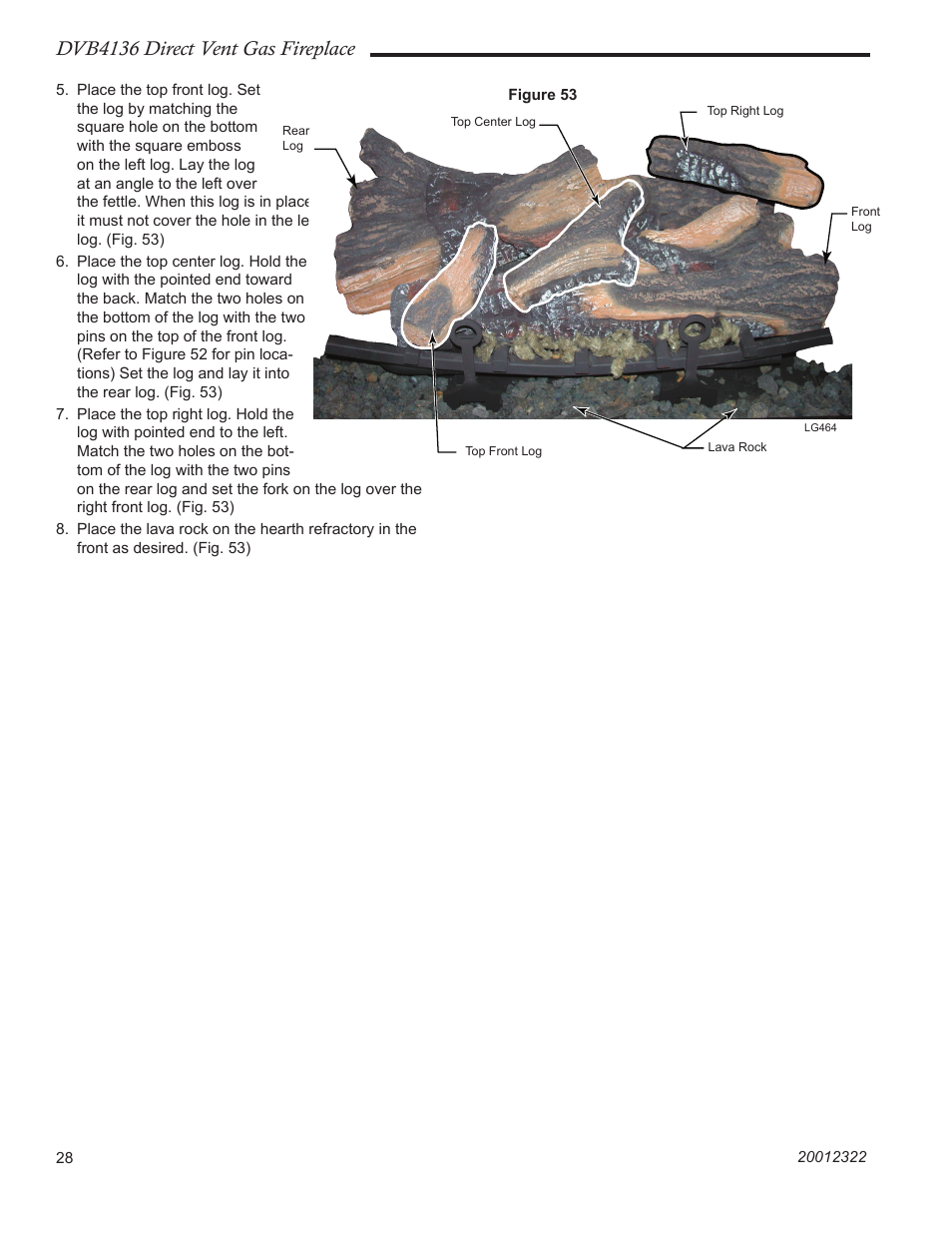 Dvb4136 direct vent gas fireplace | Majestic Appliances DVB4136 User Manual | Page 28 / 52